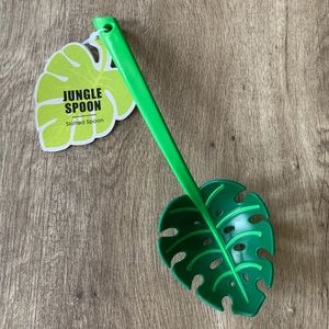 🌱 Super Cute Jungle Slotted Serving Spoon 🌿